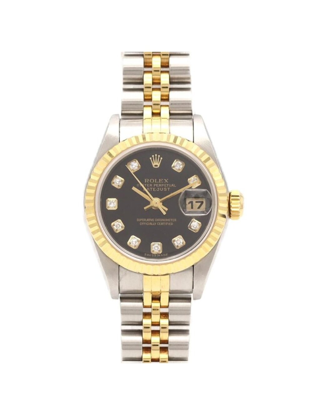 Rolex Datejust Stainless Steel Yellow Gold Automatic